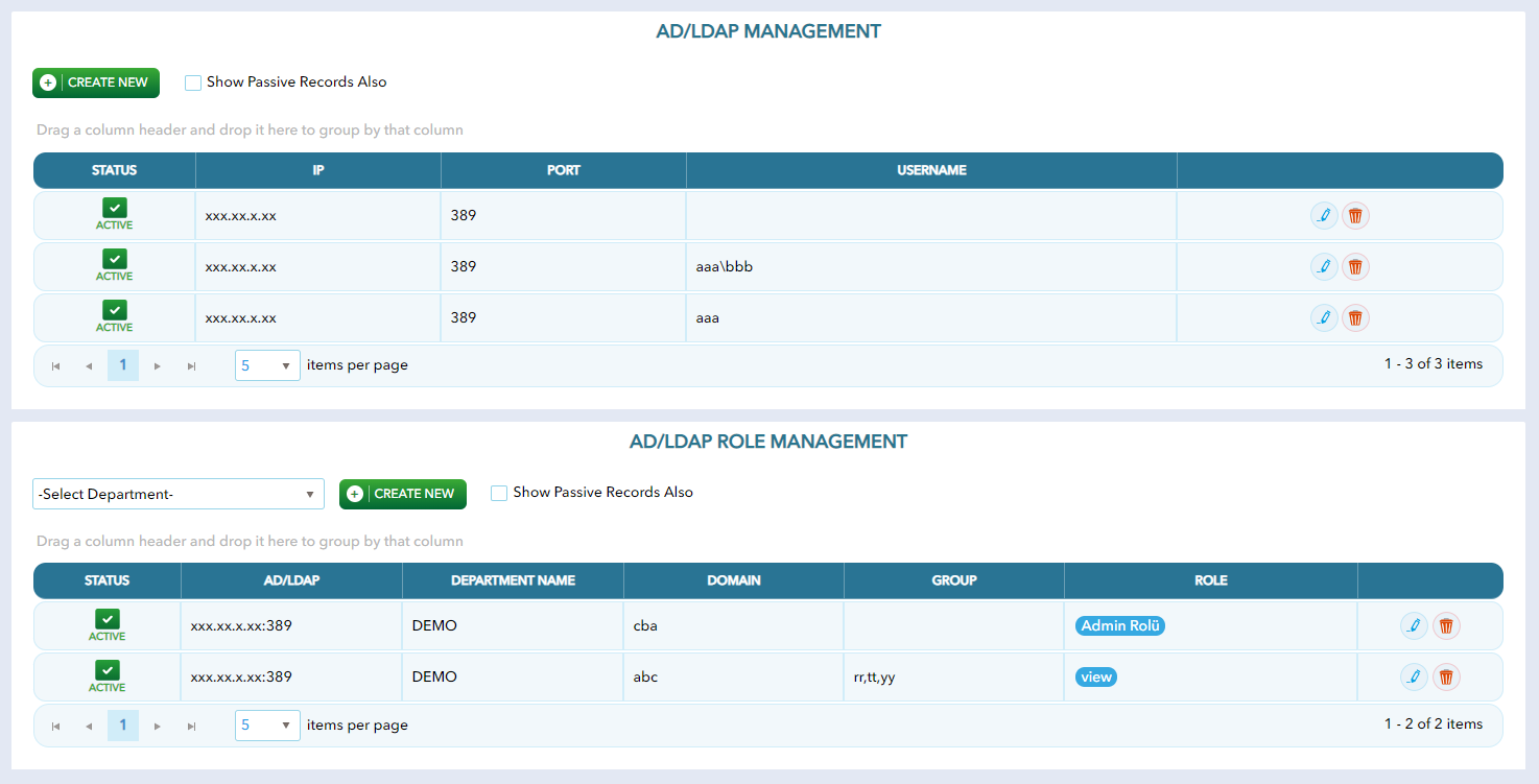 Host Admin Adldap
