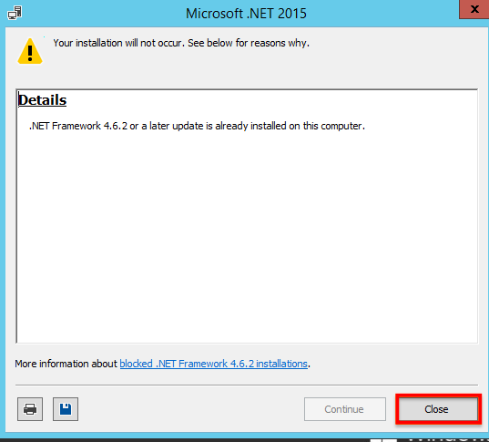 Net Framework Fail