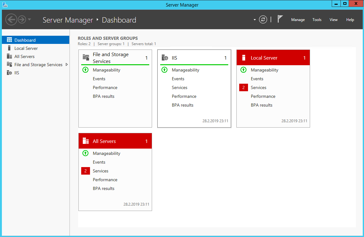 Server Manager
